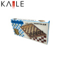 Jogo de tabuleiro de madeira Magnetic Fold Chess Set